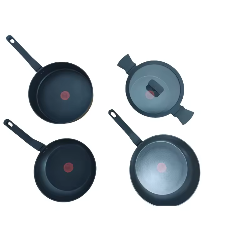 Non Stick 10 Inch Stone Marble Coating Forged Aluminium Fry Pan with Induction Bottom Cool Touch Palpate
