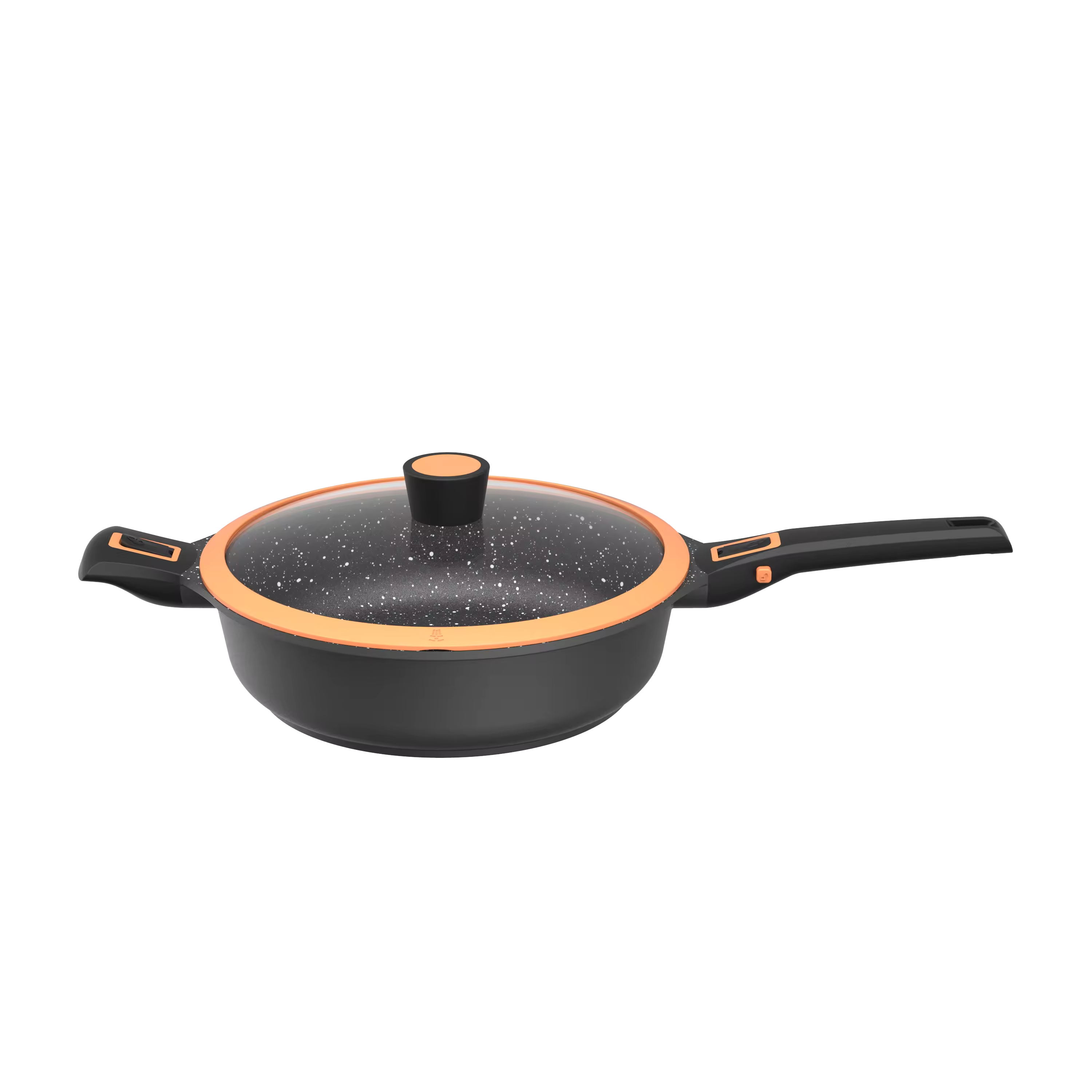 Leerpan aluminium sobadora de pota tortam cast aluminium placentam altam fry glacies cremor ast machina duplici sartagine cum operculo