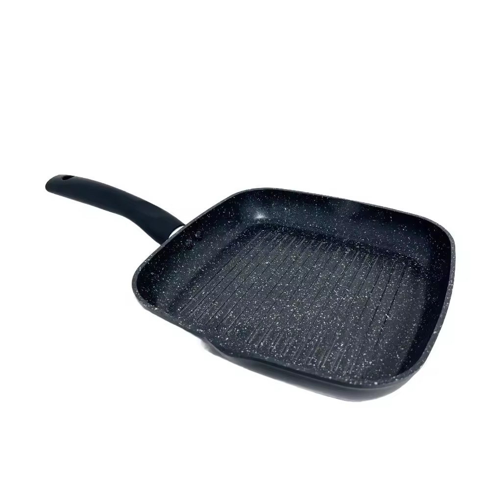 Non Stick Square Grill Pan Griddle Pan Skillet Pan Cum Inductione