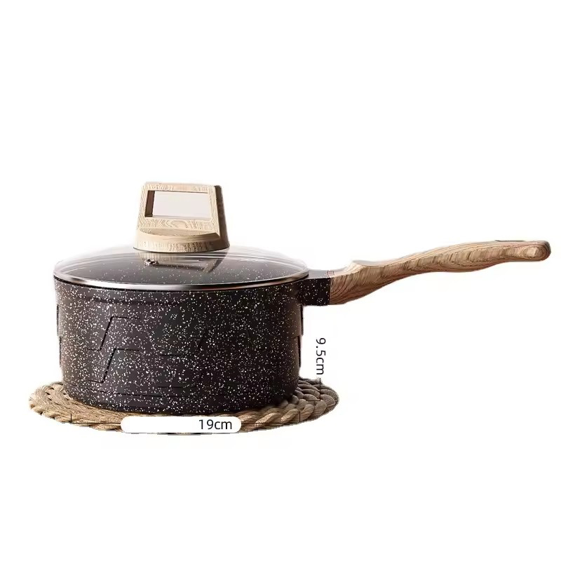 Cibus complentarius ollam parve sartagines coquens integrat non baculum pulmenti instante noodle ollam pulmenti domestici