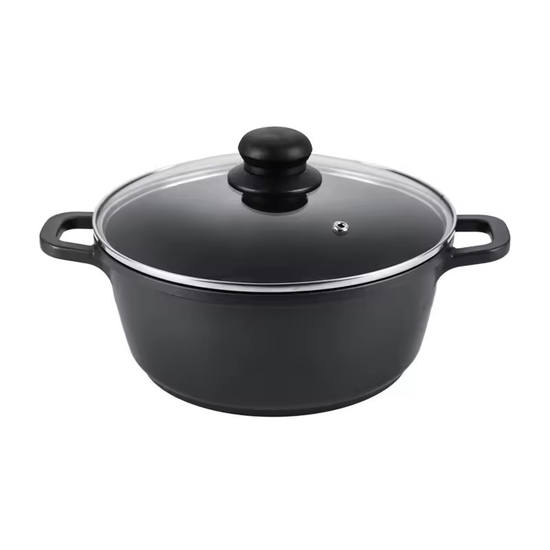 Leer Electric Dumpling Marmor Fry Stone sartagine