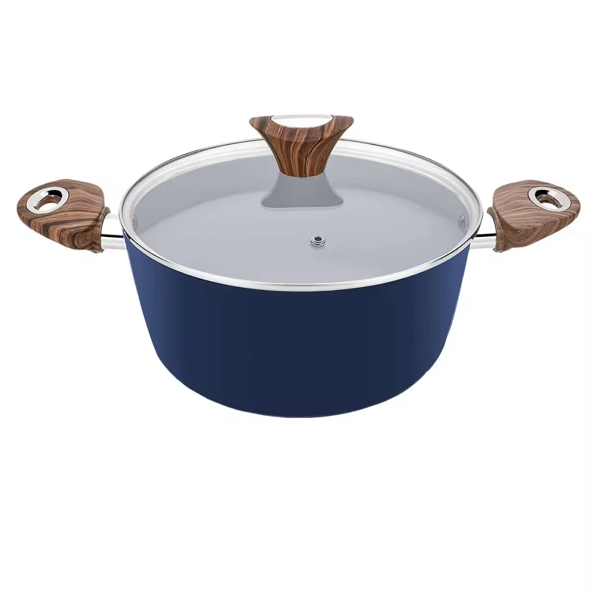 Domum coquinandi eco-amica consuetudo amplitudo non lignum aluminium casserole aeno ponit