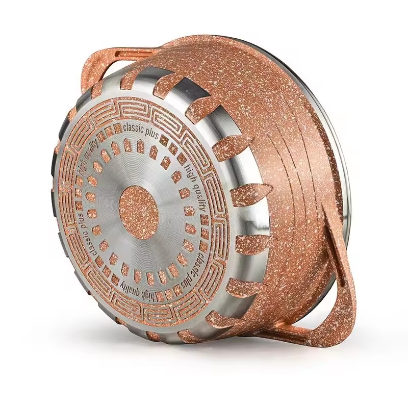 Zhiye 2024 Aluminium Coquendi ollas Et Panos Kitchenware Non Stick Cookware Coquere Tools coquinaria