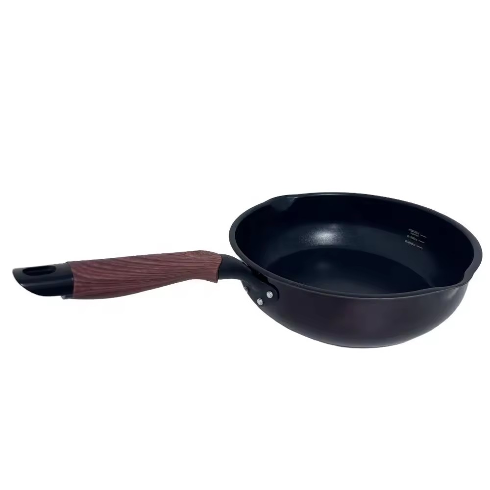 Custom Logo Kitchen Ware Aluminium Melting Pot Sauce Pan For Cooking