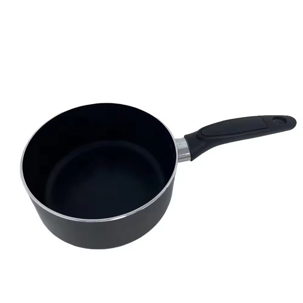 Hot Eco-friendly Non-baculum Coating Securus Purgatio Saucepan Cum diu manubrio