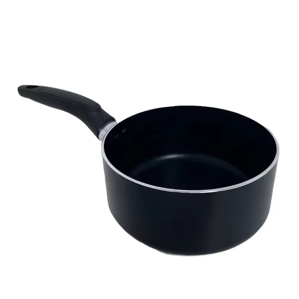 Novum Eco-amica 18cm Non lignum Coating Lac ollam Securus Purgatio Saucepan Cum bakelite manubrio