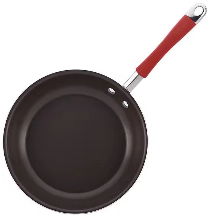 Cookware Aluminium Non Stick Fry Pan molli manubrio